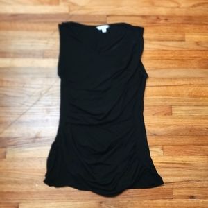 Formal Silky Black Top.